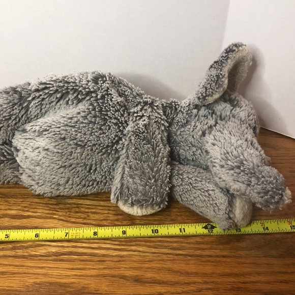 Mary Meyer Floppy Grey Elephant Plush Truck Up Good Luck Stuffed Animal - Picture 4 of 4